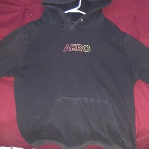 Black aeropostale sweatshirt size L